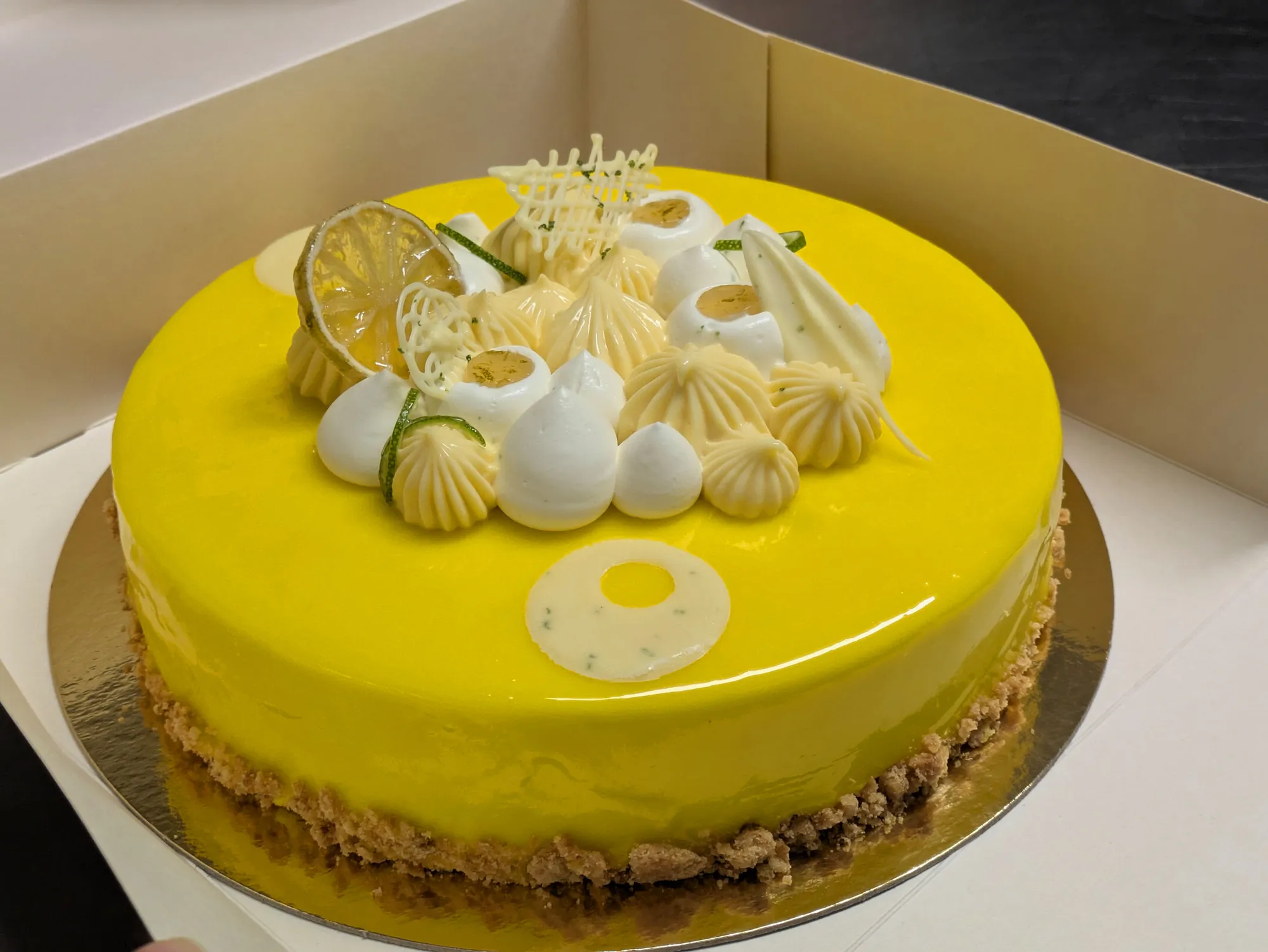 Entremets tout Citron