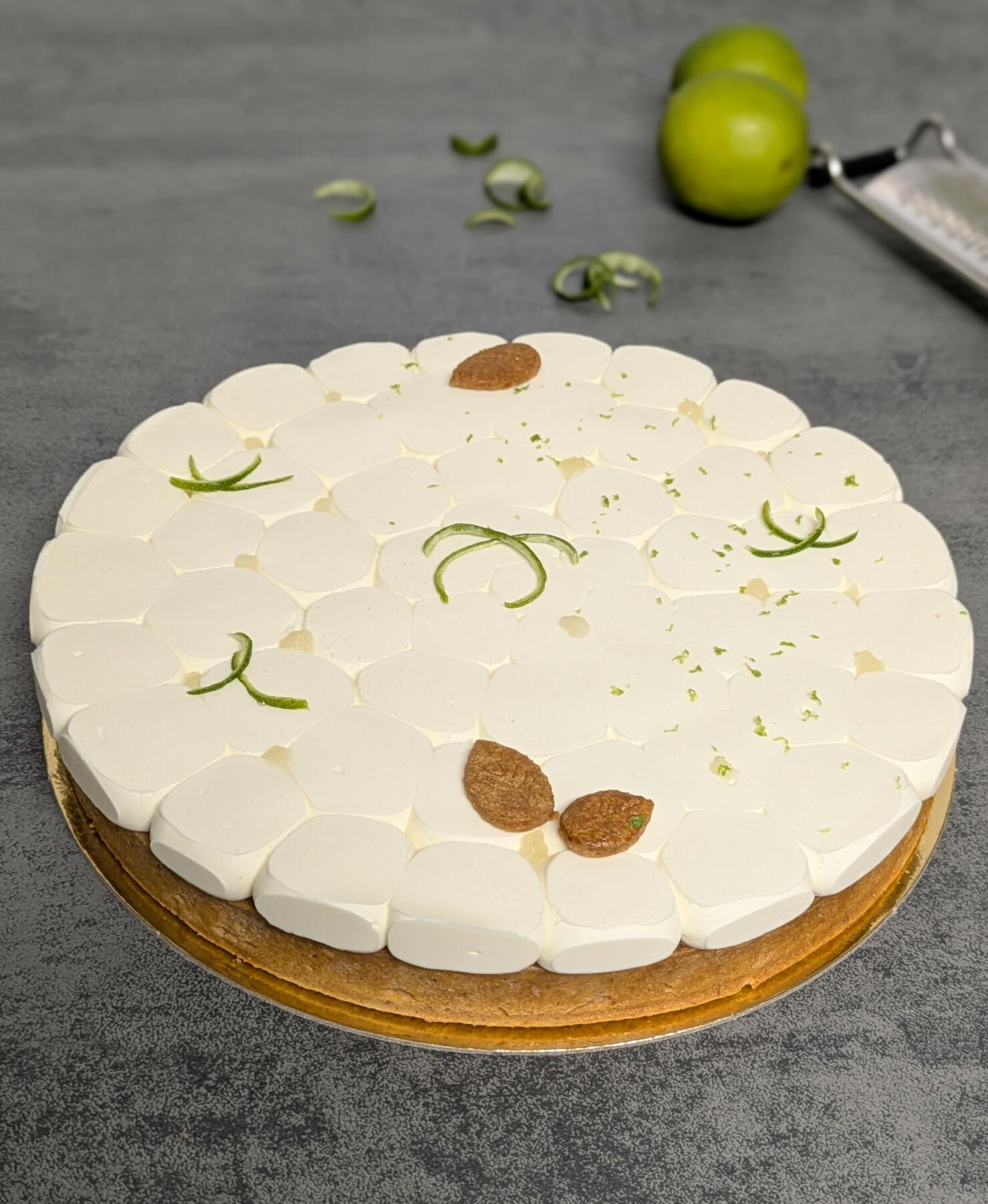 Tarte aux Citrons jaunes, verts et Yuzu